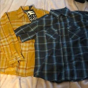 Bundle Boys Plaid Shirts